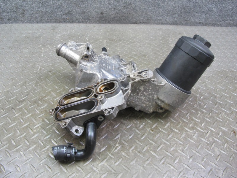 03-10 BENTLEY CONTINENTAL GTC GT FLYING SPUR 6.0L ENGINE OIL FILTER HOUSING 37k