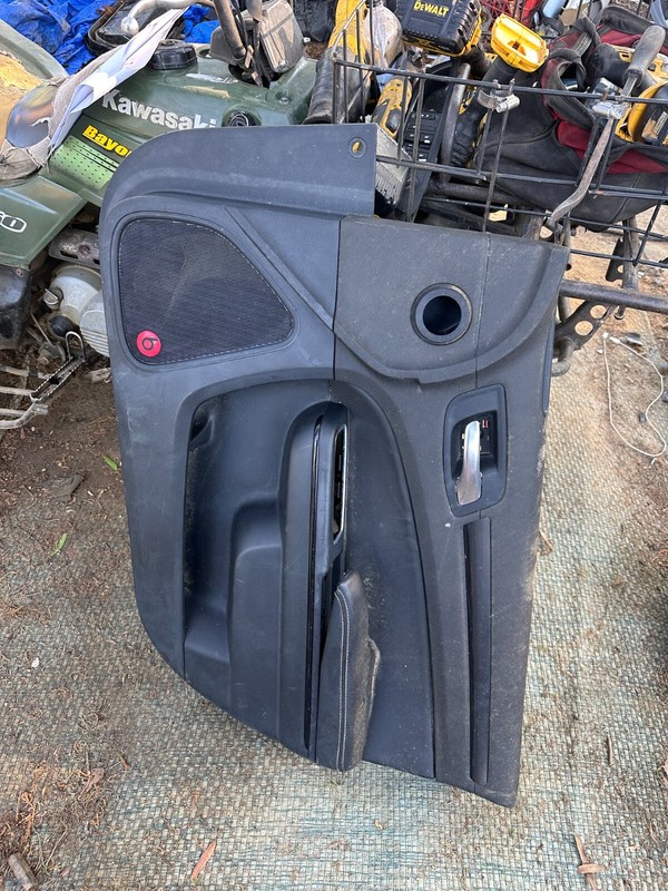 11-14 DODGE CHARGER OEM RH FRONT BLACK DOOR PANEL CARD-PASSENGER FRONT