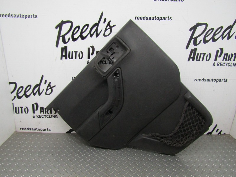 11-17 WRANGLER 4DR Black RearDriver LH Left Interior Door Trim Panel OEM Black