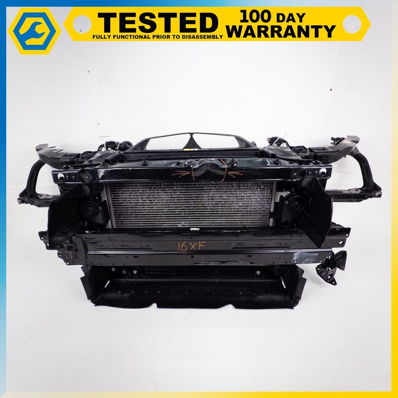 16-20 JAGUAR XF 3.0L FRONT CORE RADIATOR SUPPORT ASSEMBLY OEM
