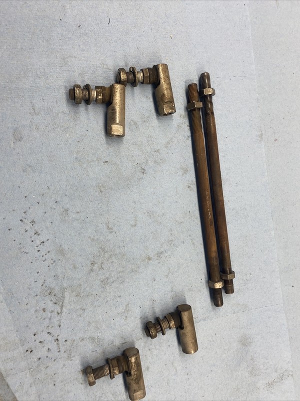 1969 Vintage Snowmobile Alouette GT Steering Rod Arms Good
