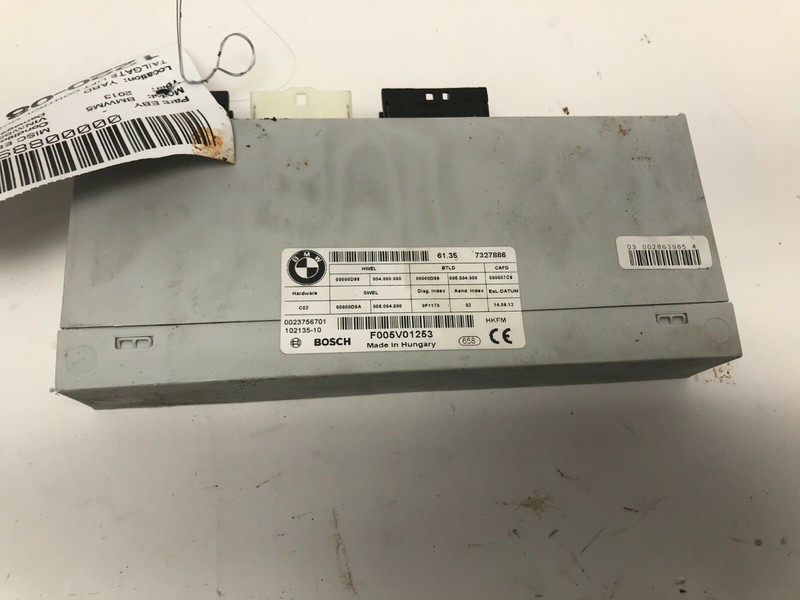 11-17 BMW 5-SERIES F10 M5 TRUNK LID LIFT CONTROL MODULE OEM