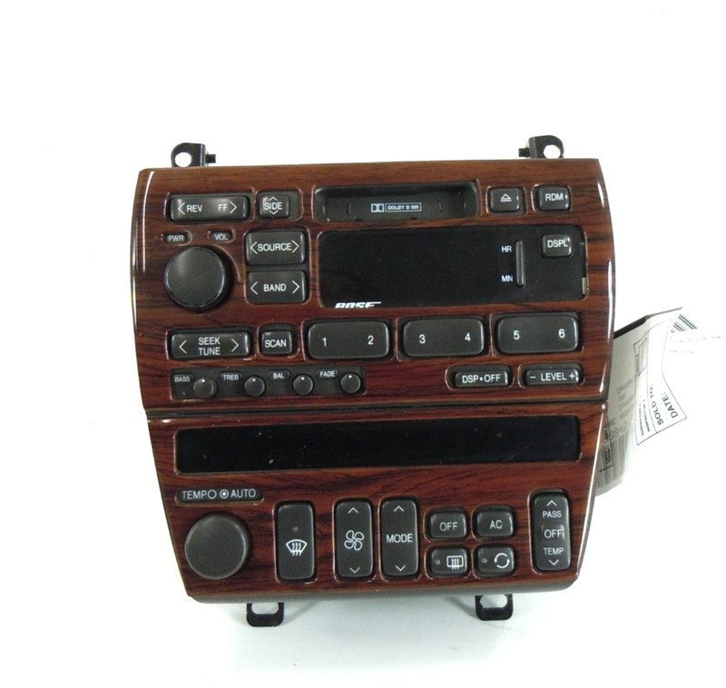1997 97 Cadillac Seville Radio Cassette Player Receiver Climate Control OEM