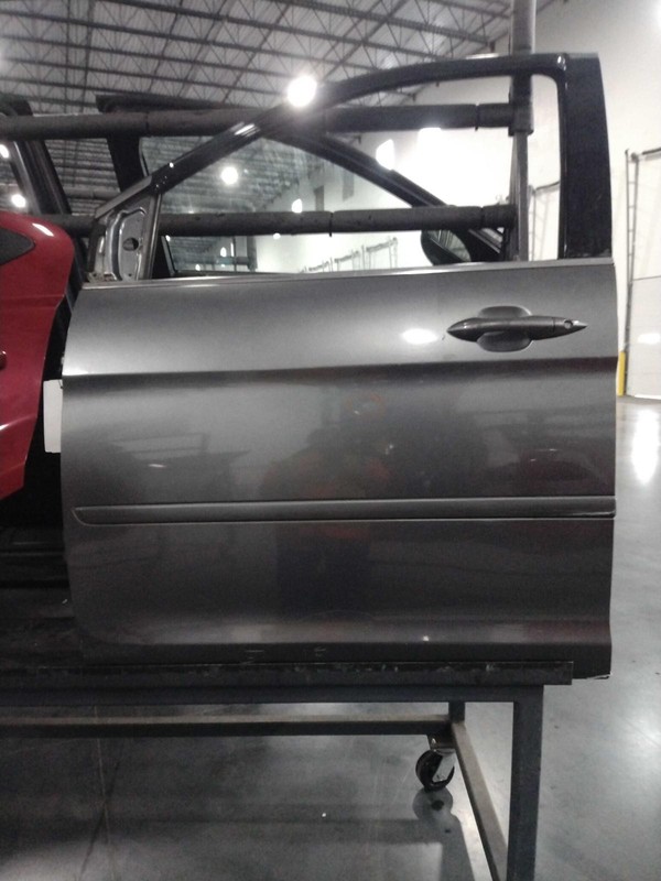 2009 Honda Odyssey Left Door Grey - Used, Small Ding, 125k Miles