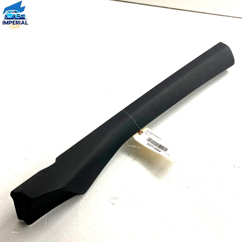 2017-2020 Tesla Model S Front Passenger Door Panel Upper Leather Cover Trim OEM