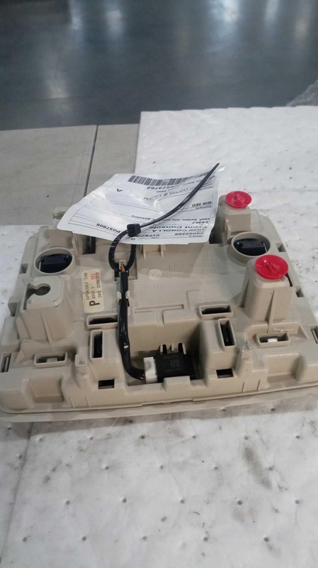 2020-2022 Toyota Corolla Blue Center Console OEM 8126002841A0 - Used