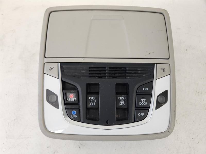 2022-2025 Acura Mdx Front Roof Map Dome Light Lamp Console 83250-Tjb-A01 Gray