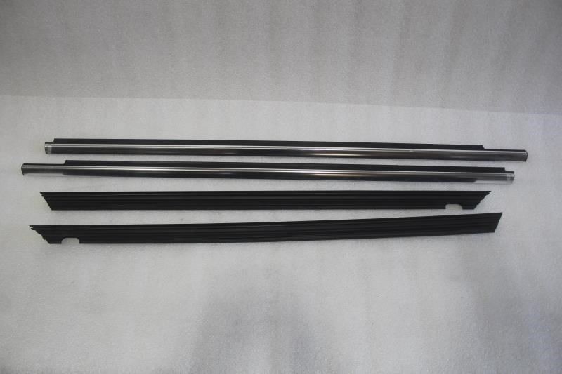 2012-2015 MERCEDES C250 C350 C204 COUPE DOOR WINDOW BELT MOLDINGS CHROME TRIMS