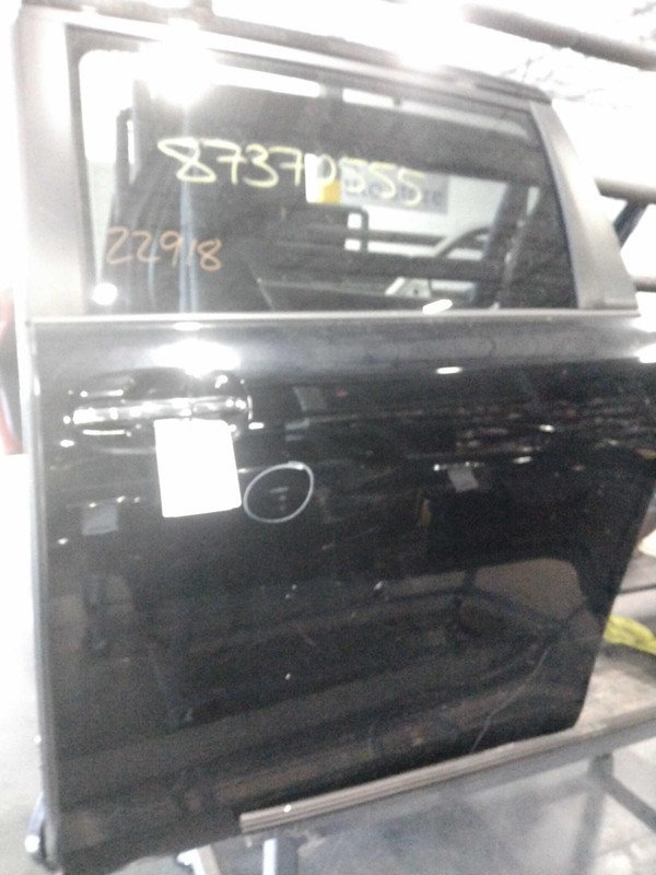 2016 Toyota Sienna Left Rear Door Black Used OEM 63731 168K Miles 1 Ding