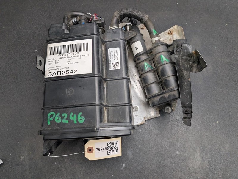 Main + Auxiliary Fuel Vapor Canister Set 2021 Infiniti QX50 14950-5VG0A 20 - 25