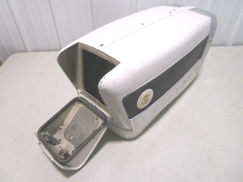 Vintage 1958 Evinrude 35hp Lark Outboard Boat Motor Hood Cowling Cover