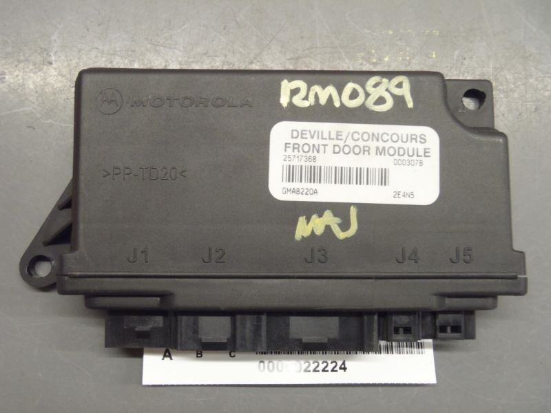 Front Door Multifunction Module 25717368 Fits 2000-2001 Cadillac Deville 20524