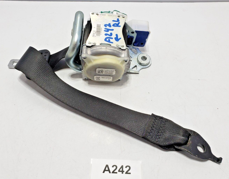 ✅21-23 OEM Tesla Model X Rear Left Driver 2nd Row Seatbelt Retractor Black Assy