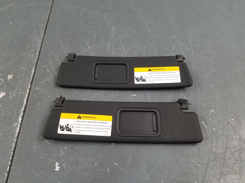 2015 12 - 16 Lamborghini Aventador Leather Sun Visors #3666 M7