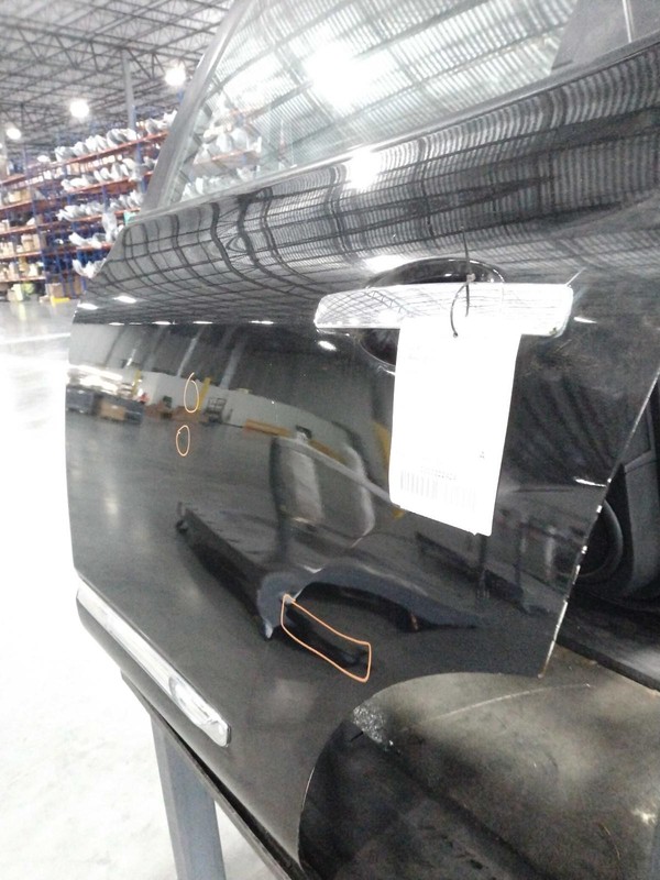 2011 Nissan Rogue Left Rear Door Black 2 Dings 115k Miles OEM Used Part
