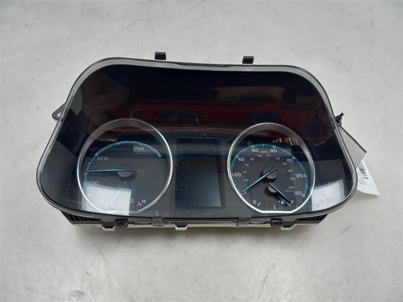 2017 TOYOTA RAV4 XLE HYBRID 2.5L 4WD AT SPEEDOMETER INSTRUMENT CLUSTER ASSEMBLY