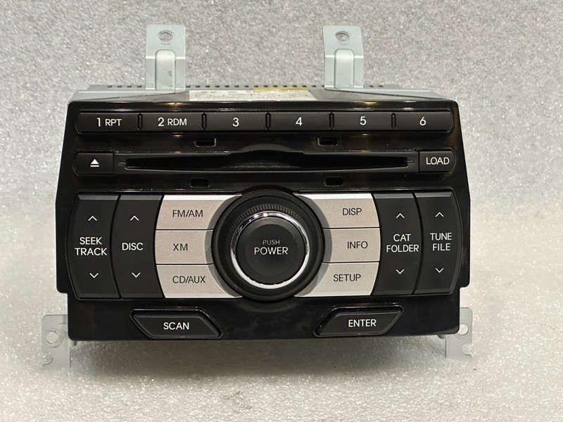 2009-2010 Hyundai Genesis 6 disc XM satellite radio stereo CD player 96190-2M120
