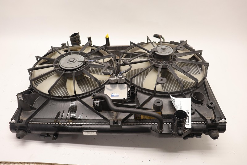 2007-2017 LEXUS LS460 A/C AIR CONDITIONER CONDENSER W/ COOLING FAN OEM