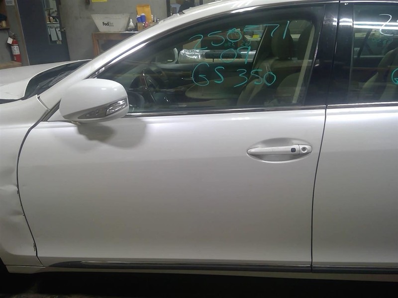 Driver Left Front Door Acoustic Glass Fits 09-11 LEXUS GS350 1728858