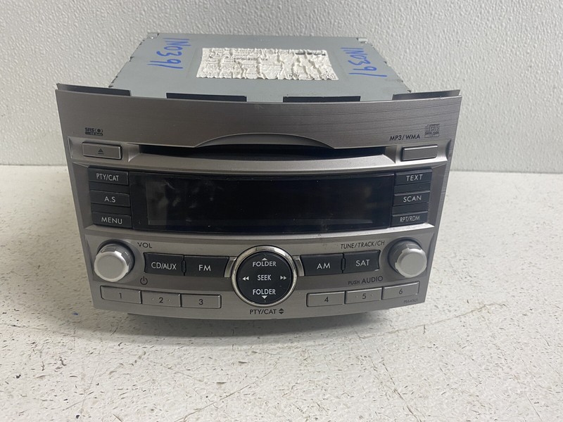 2010-2011 Subaru Legacy Radio Stereo AMFM CD Disc Player 86201AJ64A Oem