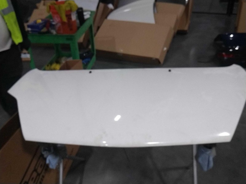2008 Toyota Sienna OEM Used White Hood Panel 4DR Van 53301AE020