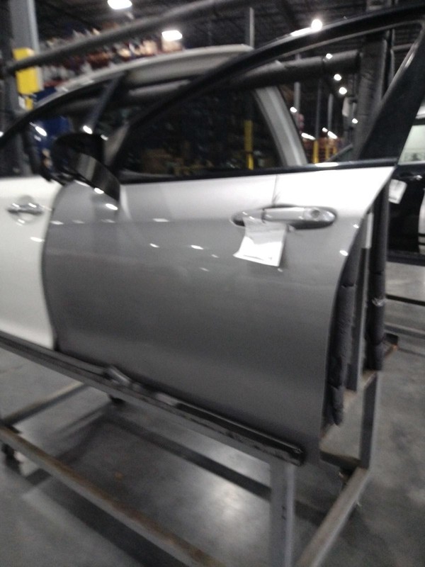 2016 Dodge Dart Left Front Door Silver - Good Condition, Needs Mirror