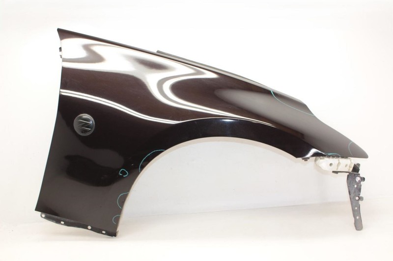 09-19 Nissan 370Z Coupe Black Passenger Right Front Fender Assembly