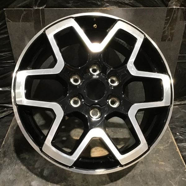 2021-2023 Ford Bronco 10389 95213 Wheel 18x7.5 Rim Black Machined M2DZ1007T
