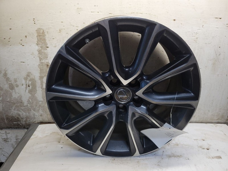 Rim Wheel 19x8 Alloy 10 5 Twin Spoke Fits 17-18 LEXUS RC300 1640213