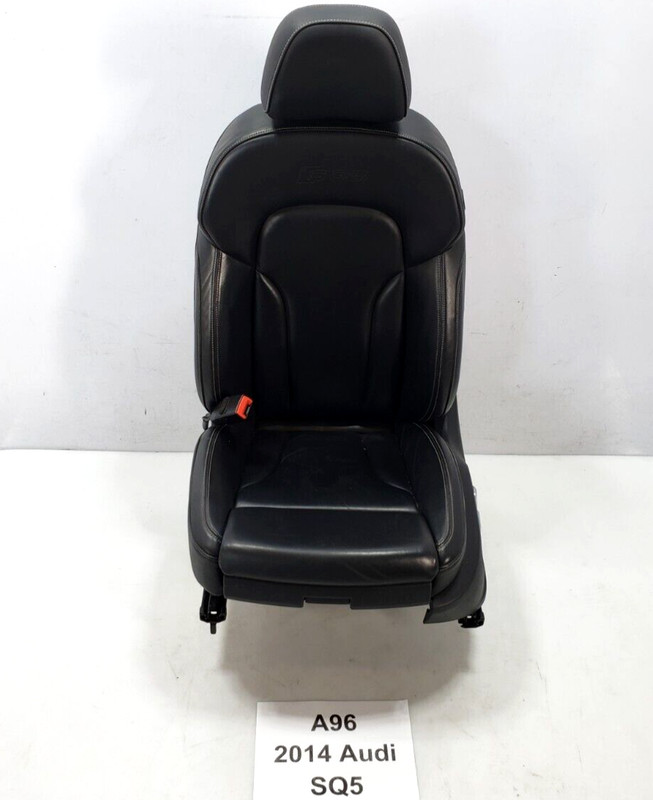 ✅ 2009-2017 OEM Audi SQ5 Front Left Driver Side Seat Leather Black