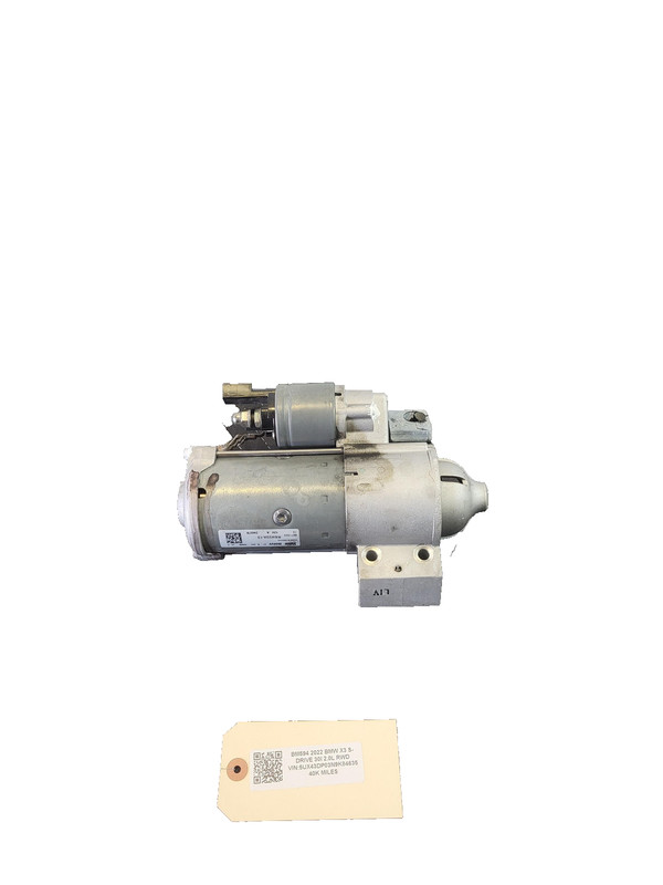 Used Oem BMW Starter Motor for 2022 X3 30i 2.0L RWD