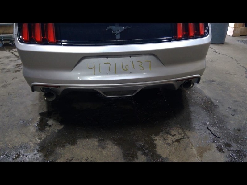 Rear Bumper Without Park Assist Base V6 Fits 15-17 MUSTANG 1577386