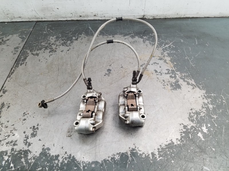 2009 09 Ducati Monster 1100S Brembo Front Brake Calipers #8115 V4