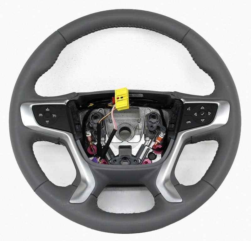 OEM Steering Wheel Base For GMC Acadia Gray leather 84835039