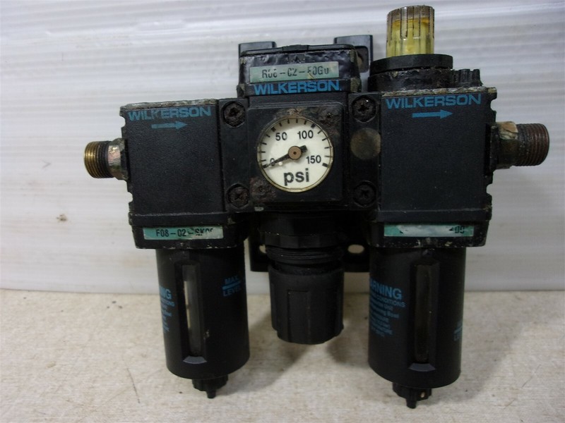Wilkerson F08-02-SK00 R06-02-F0G0 Filter/Regulator/Lubricator #21 FREE SHIPPING*