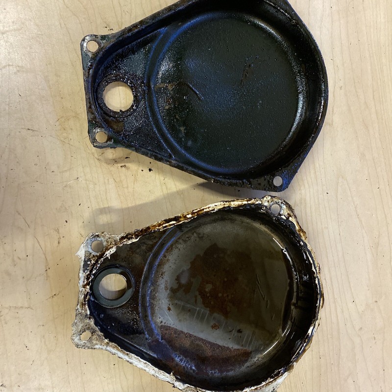Vintage 1940’s Oliver 60 row crop Tractor Brake Cover Plates
