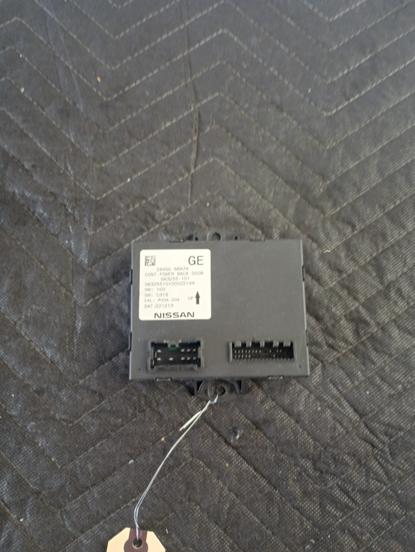 2023 Nissan Rogue Tailgate Liftgate Trunk Control Module Unit OEM 284G0-6RA7A