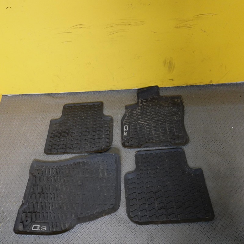 2019-2025 AUDI Q3 S-LINE All-weather Rubber Floor Mats Front Rear OEM