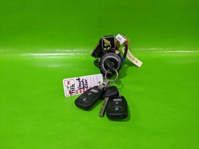 11-13 SONATA IGNITION SWITCH CYLINDER HOUSING W/KEY OEM 4262-8