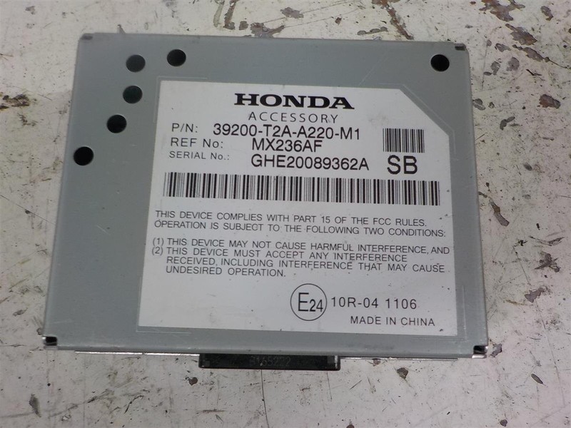 2013-2017 Honda Accord Active Noise Cancellation Acm Control Unit 39200-T2a-A22