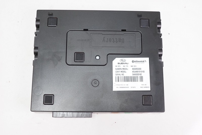 SUBARU FORESTER CROSSTREK Communication Telematics Control Module OEM 2016-2018