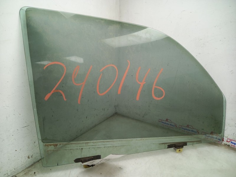 99 00 TOYOTA 4 RUNNER LIMITED FRONT PASSENGER RIGHT DOOR GLASS ULTRAVIOLET GREEN
