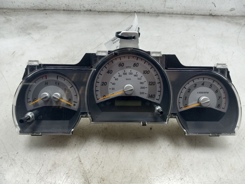05-06 SCION TC 2.4L FWD AT SPEEDOMETER INSTRUMENT CLUSTER