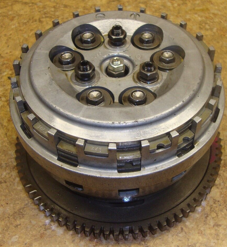 2007 Suzuki GSX-R600 GSXR6 GSXR600 Engine Clutch Plates Housing Basket Bucket