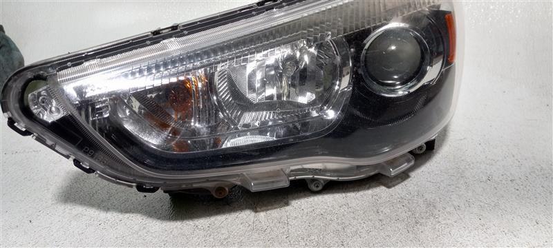 2016 Mitsubishi Outlander Sport Left Headlight Assembly Silver 6361507 Used