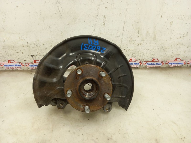 Passenger Right Front Spindle/Knuckle Sedan Fits 09-19 COROLLA 583797