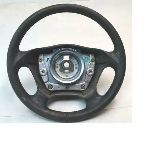 98-05 Mercedes W163 ML350 ML500 ML55 AMG 4 Spoke Driver Steering Wheel Black OEM