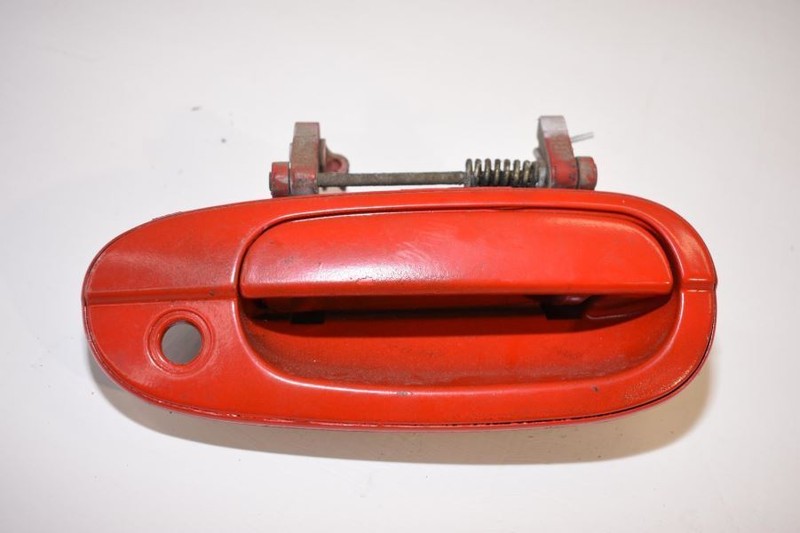1995-1998 NISSAN 240SX SILVIA S14 KA24DE PASSENGER RH EXTERIOR DOOR HANDLE RED