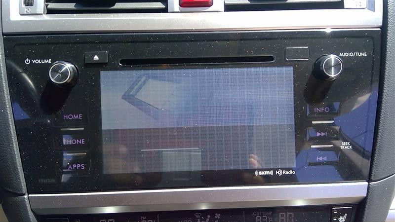 2016 Subaru Legacy NON-NAV Radio Stereo Menu Info Display Screen Monitor Oem