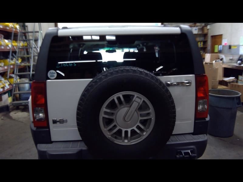 Hatch Tailgate White Paint Code 8624Suv Fits 09-10 HUMMER H3 762647